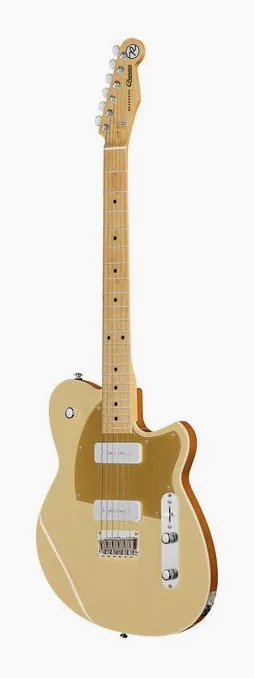 Reverend Charger 290 Sandstone visto di fronte