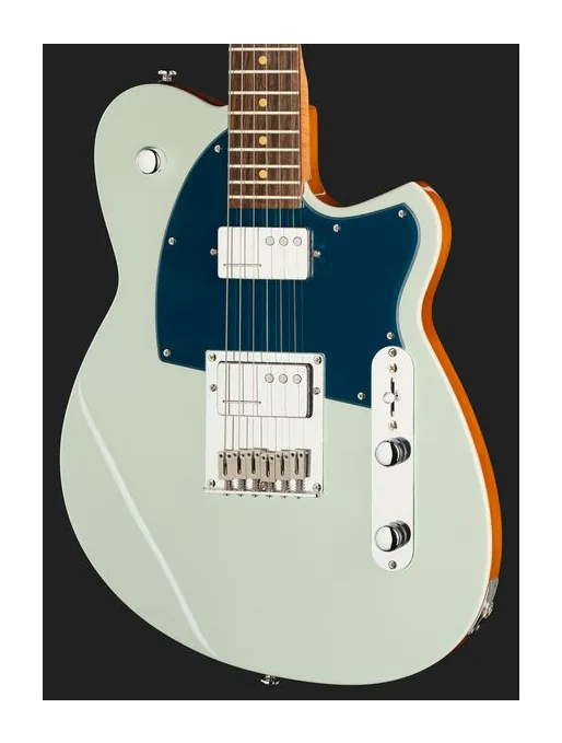 Reverend Charger Cleancut Iconic Blue, paletta con meccaniche e logo