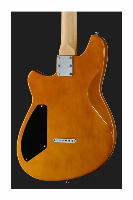 Reverend Descent Baritone Army Green, curve del body viste dall'alto