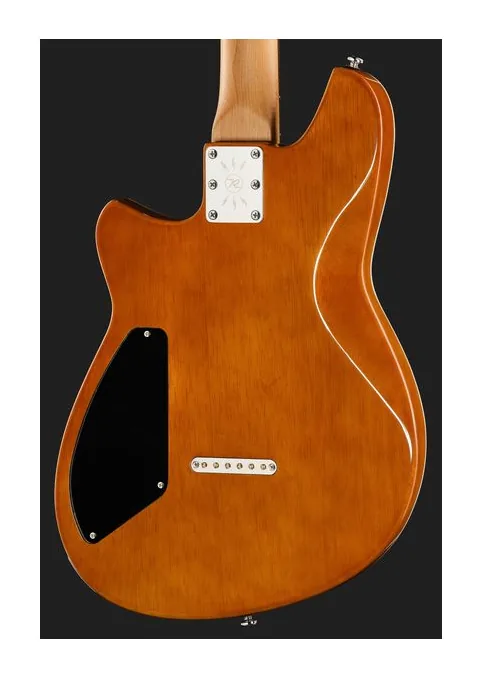 Reverend Descent Baritone MBK, manico e tastiera visti di lato
