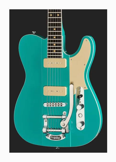 Reverend Greg Koch Gristle 90 TT, curve del body viste dall'alto