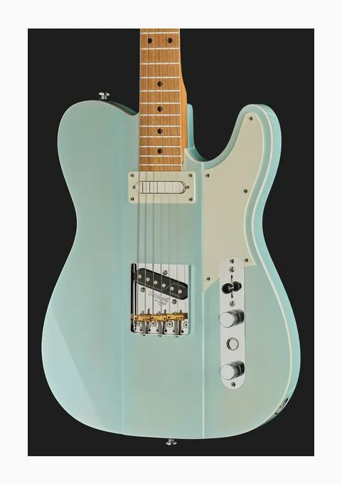 Reverend Greg Koch Gristlemaster BL, paletta con meccaniche e logo