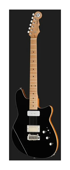Reverend Kingbolt H90 Midnight Black, selettore pickup e jack di uscita