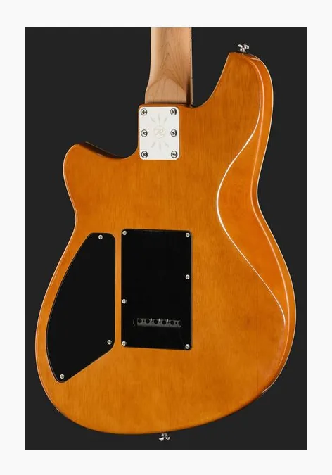 Reverend Kingbolt H90 Midnight Black, pickup e manopole dei controlli