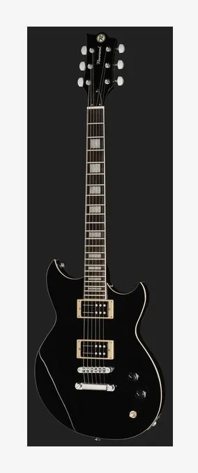 Reverend Robin Finck Midnight Black, vista posteriore del corpo