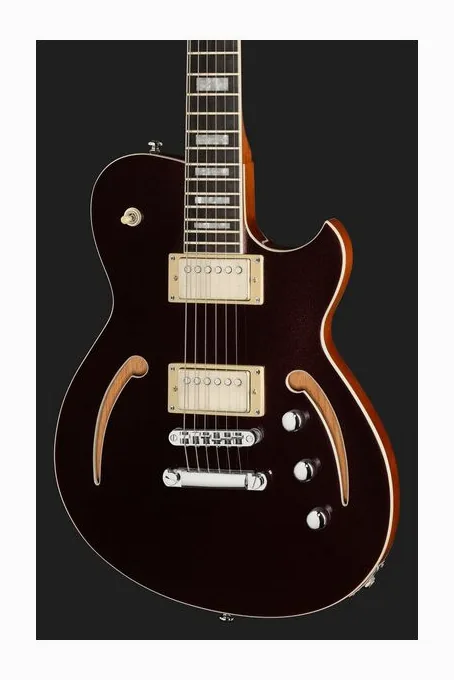 Reverend Roundhouse Air HH Met Bordeaux, capotasto e prime posizioni della tastiera