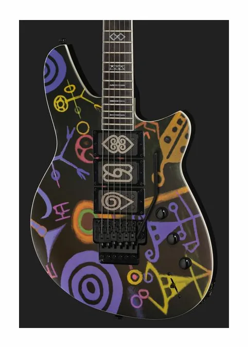 Reverend Vernon Reid Totem Talisman, selettore pickup e jack di uscita