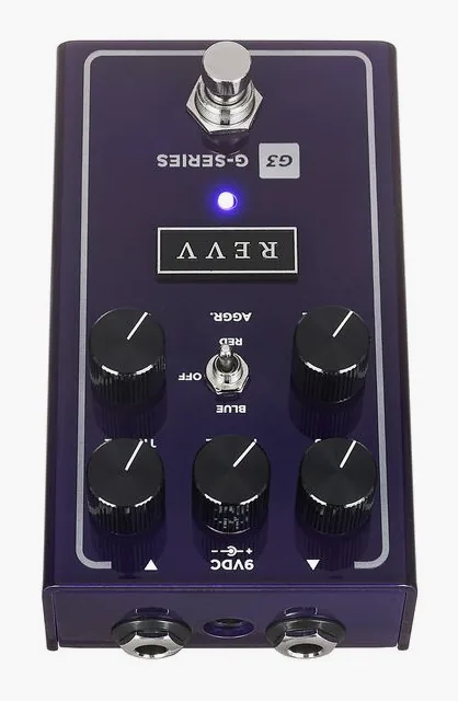 Revv G3 V2 Distortion, grafica del pannello superiore