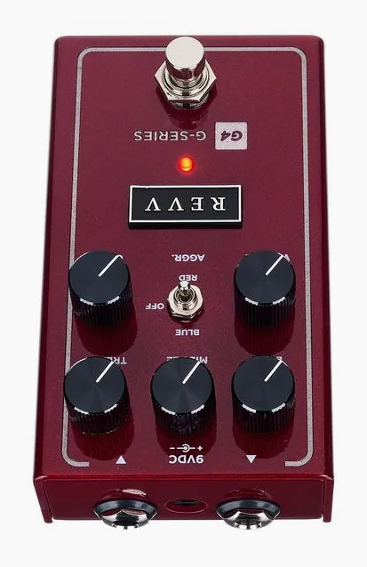 Revv G4 V2 Distortion, ingressi e uscite laterali