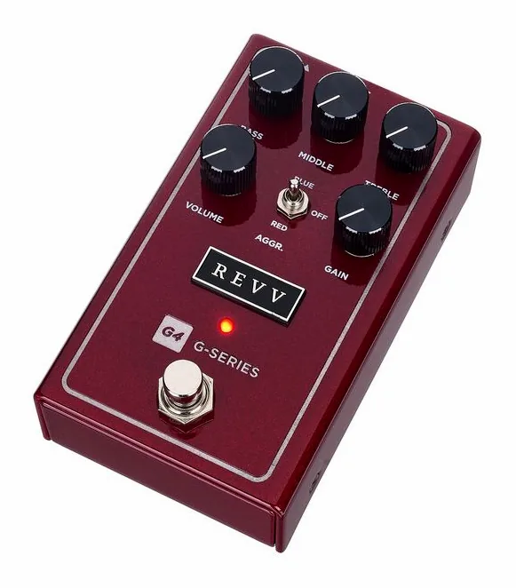 Revv G4 V2 Distortion in primo piano frontale
