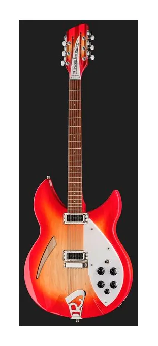 Rickenbacker 330/12 FG, capotasto e prime posizioni della tastiera