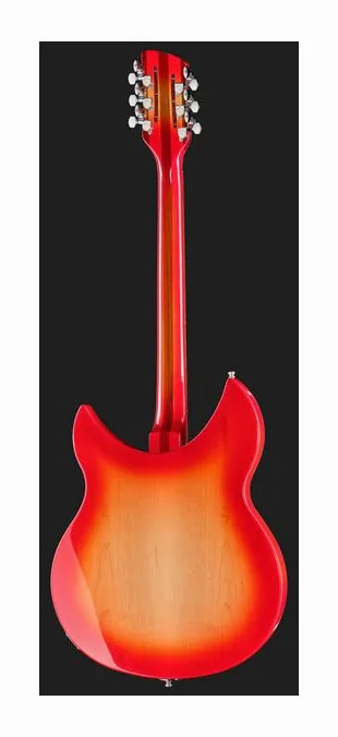 Rickenbacker 330/12 FG, paletta con meccaniche e logo