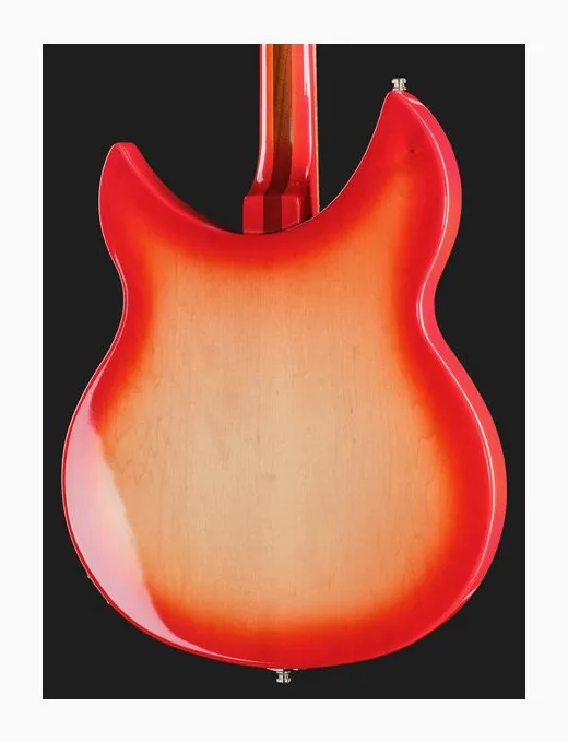 Rickenbacker 330 FG, vista posteriore del corpo
