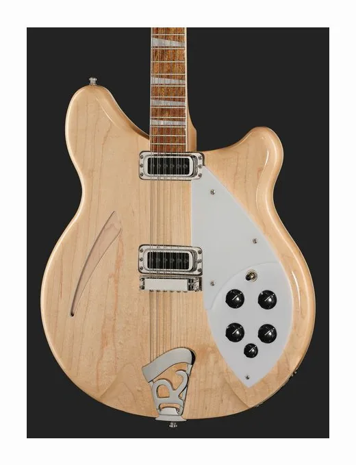 Rickenbacker 360/12 MG, manico e tastiera visti di lato