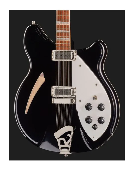 Rickenbacker 360/12 JG, pickup e manopole dei controlli
