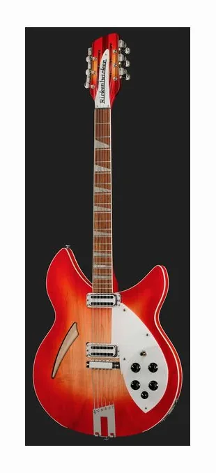 Rickenbacker 360/12C63 Fireglo 12-string, ponte e meccaniche di intonazione