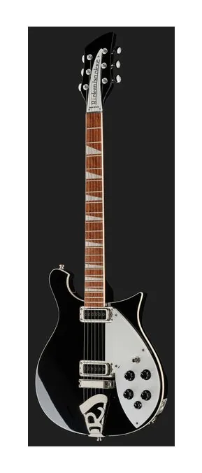 Rickenbacker 620 JG, manico e tastiera visti di lato