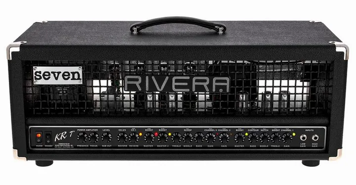 Rivera KR7 Mick Thomson Sign. Head, angolo del cabinet