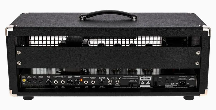Rivera KR7 Mick Thomson Sign. Head, vista laterale del cabinet