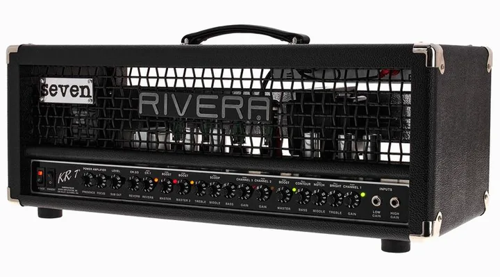 Rivera KR7 Mick Thomson Sign. Head, angolo del cabinet
