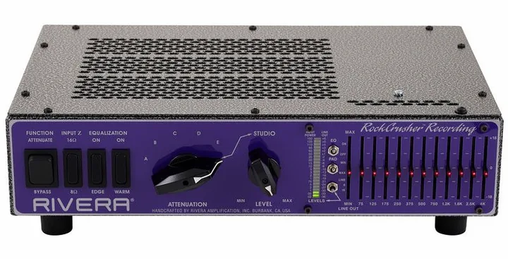 Rivera RockCrusher Recording, vista laterale del cabinet