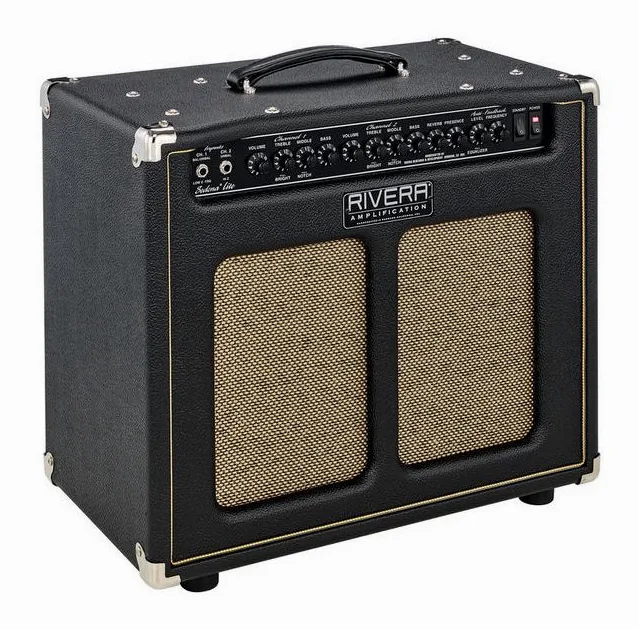 Rivera Sedona Lite 55 Combo BK, logo e finiture del pannello frontale