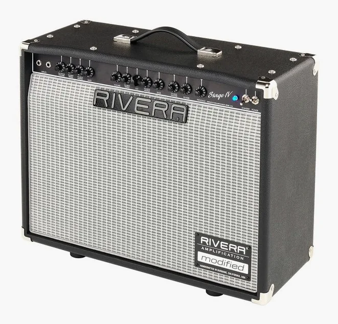 Rivera Stage IV Combo, vista dall'alto della testata
