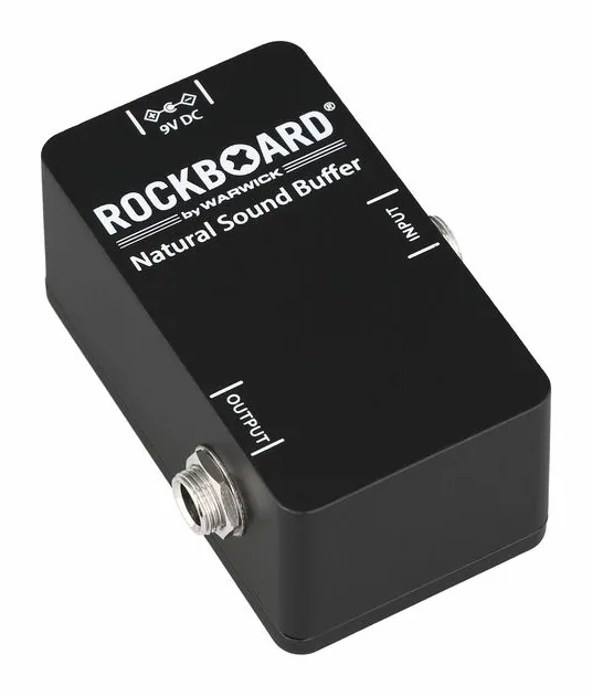 Rockboard Natural Sound Buffer V2, manopole viste dall'alto