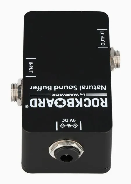 Rockboard Natural Sound Buffer V2, led e interruttore a pedale