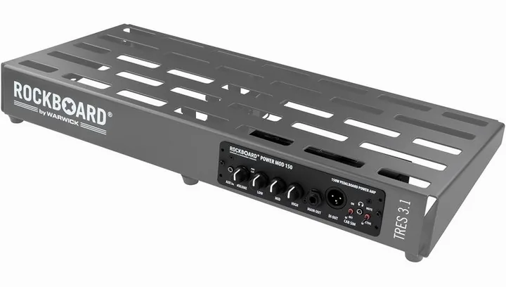 Rockboard Power MOD 150 Pedalboard, manopole e selettore dei canali