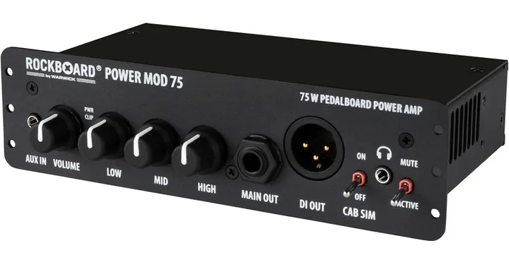 Rockboard Power MOD 75 Pedalboard fotografato frontalmente