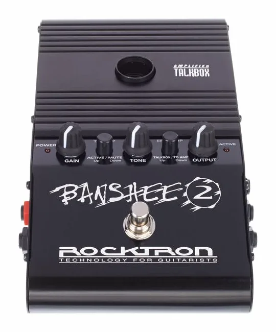 Rocktron Banshee 2 Talkbox, ingressi e uscite laterali