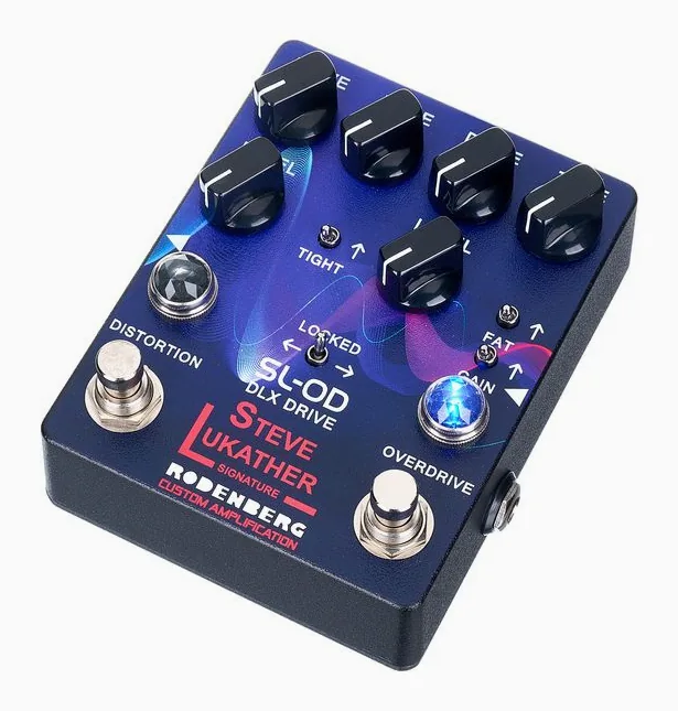 Rodenberg SL-OD DLX Drive OD/Dist, manopole viste dall'alto