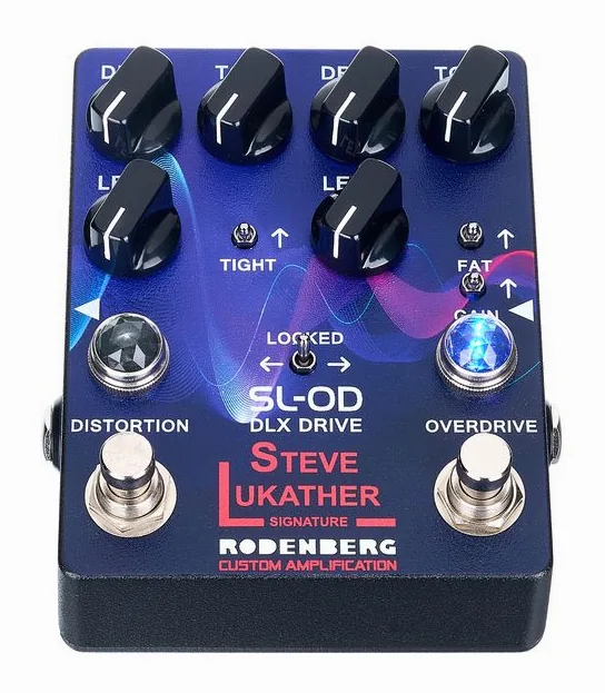 Rodenberg SL-OD DLX Drive OD/Dist, led e interruttore a pedale