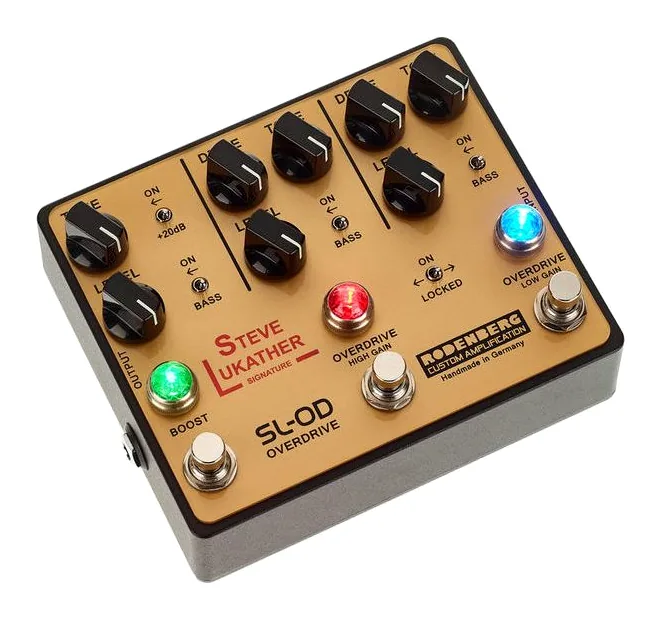Rodenberg SL-OD Overdrive, ingressi e uscite laterali