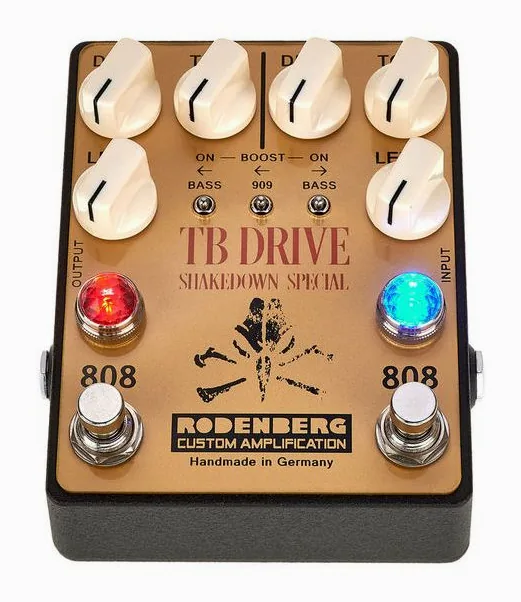 Rodenberg TB Drive Shakedown Special, connettori sul retro dell'unita