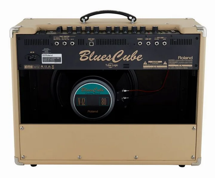 Roland Blues Cube Artist, manopole e selettore dei canali