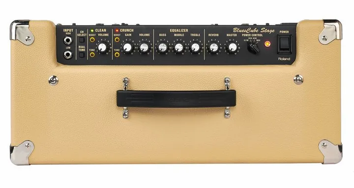 Roland Blues Cube Stage, vista laterale del cabinet