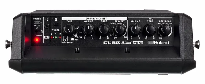 Roland Cube Street Mini, vista laterale del cabinet