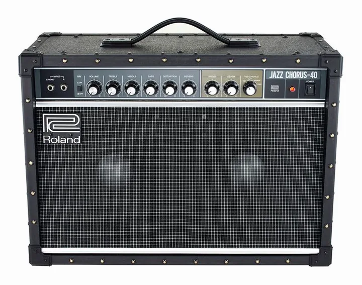 Roland JC-40, manopole e selettore dei canali