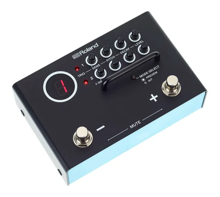 Roland TM-1 Trigger Module, ingressi e uscite laterali