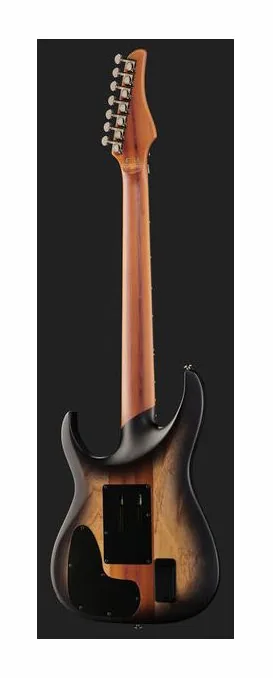 Schecter Banshee Mach-7 FR S FOB, curve del body viste dall'alto