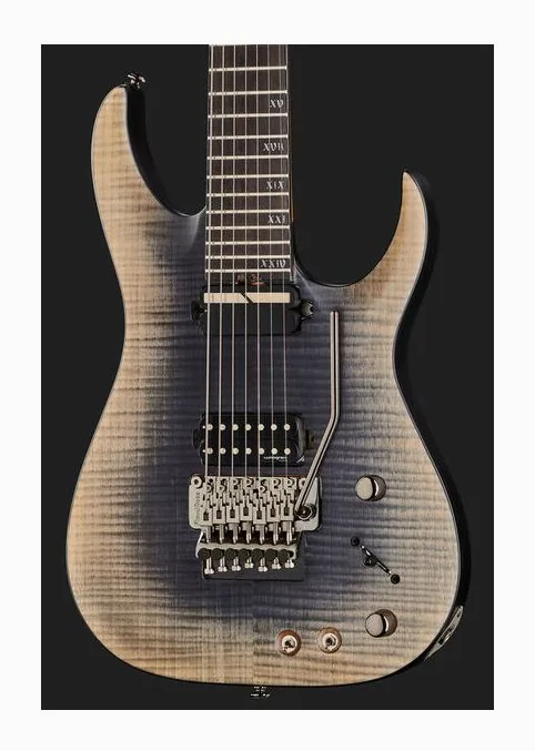 Schecter Banshee Mach-7 FR S FOB, selettore pickup e jack di uscita