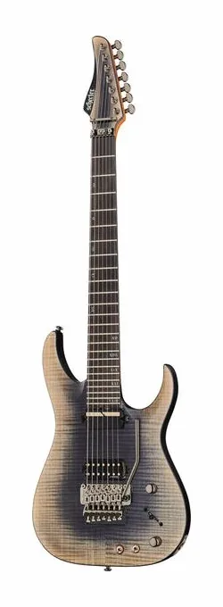 Schecter Banshee Mach-7 FR S FOB in primo piano frontale