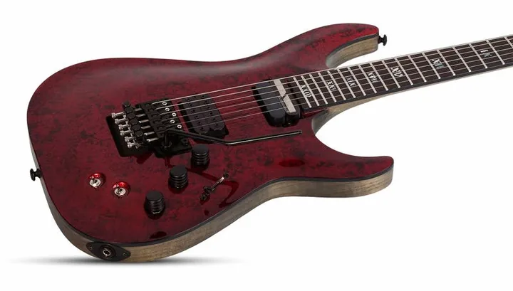 Schecter C-1 FR S Apocalypse Red Reign, ponte e meccaniche di intonazione
