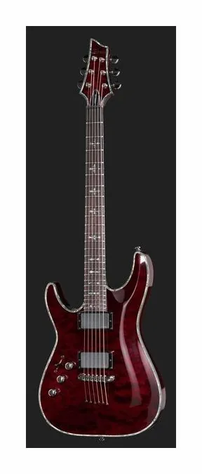 Schecter C-1 Hellraiser BC LH, pickup e manopole dei controlli