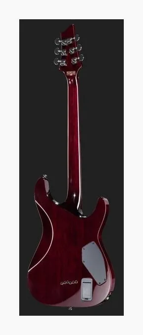Schecter C-1 Hellraiser BC LH, vista posteriore del corpo