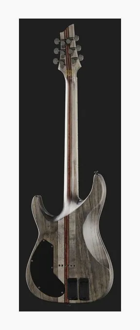 Schecter C-1 HT S SLS Elite Evil SBK, pickup e manopole dei controlli