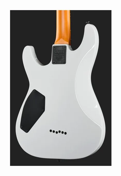 Schecter C-1 Jerry Horton 25th WH, capotasto e prime posizioni della tastiera