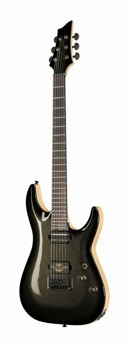 Schecter C-1 50th Anniversary GB in primo piano frontale